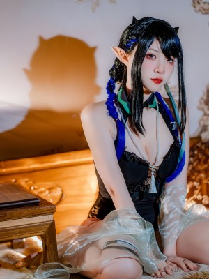 二佐Nisa - 夜半泳装_28