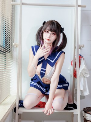 阿雪雪 – 连体水手服_00079