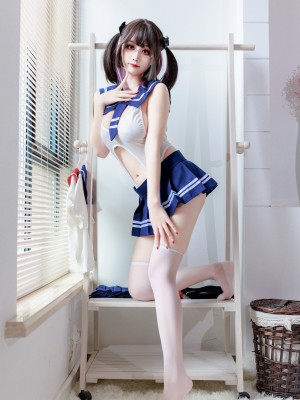 阿雪雪 – 连体水手服_00094