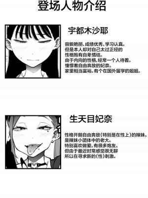 [Sky Dogma (ぱんだこりゃ)] 欲求不満まじめ女子がクラスのヤリ〇ンギャルとドスケベHしちゃう話。 [中国翻訳] [DL版]_03