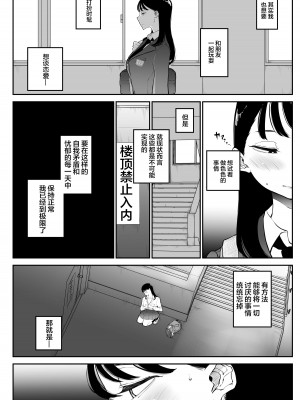 [Sky Dogma (ぱんだこりゃ)] 欲求不満まじめ女子がクラスのヤリ〇ンギャルとドスケベHしちゃう話。 [中国翻訳] [DL版]_09