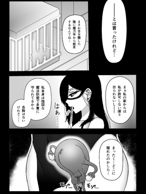 [火と身 (第九遺物オレンジ)] 魔女が触手と蟲に寄生されて子宮と人生をめちゃくちゃにされる話 [DL版]_04