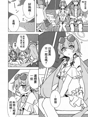 (C102) [ころころサイコロ (ちょこだいす)] 夏空青く (ブルーアーカイブ) [中国翻訳]_03