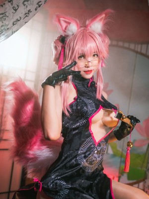 [大大卷卷小卷] Tamamo Vitch +&nbsp;&nbsp;雷电将军同人兔女郎_07