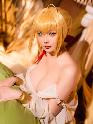 星之迟迟 2023年9月计划B FATE-尼禄睡衣_35