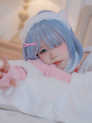 Coser黏黏团子兔 特典 蕾姆咩咩_20