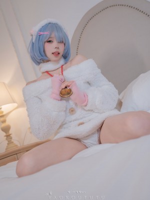 Coser黏黏团子兔 特典 蕾姆咩咩_10