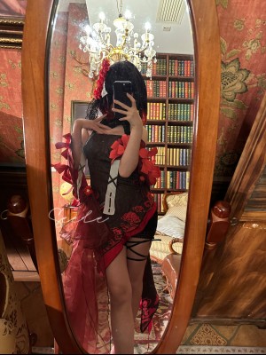 Seele麦麦 黑希旗袍物语_32