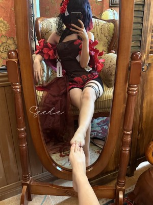 Seele麦麦 黑希旗袍物语_43