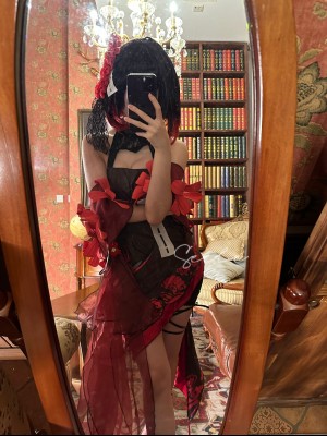 Seele麦麦 黑希旗袍物语_36