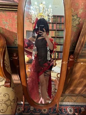 Seele麦麦 黑希旗袍物语_38