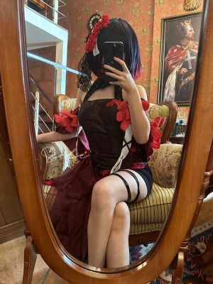 Seele麦麦 黑希旗袍物语_40