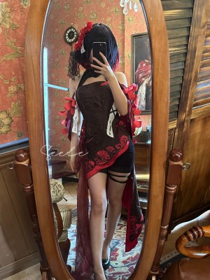 Seele麦麦 黑希旗袍物语_46