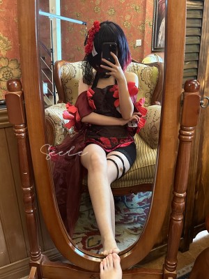 Seele麦麦 黑希旗袍物语_51