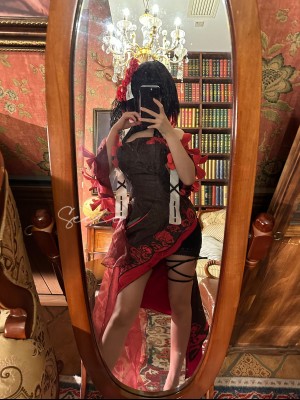 Seele麦麦 黑希旗袍物语_31