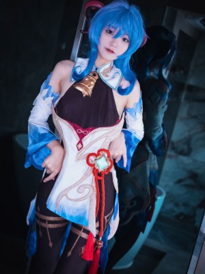 [BLUECAKE] Jenny (정제니) Vol.10 - Sleeping with Ganyu_019