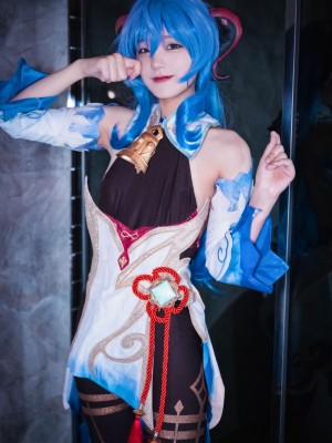 [BLUECAKE] Jenny (정제니) Vol.10 - Sleeping with Ganyu_004