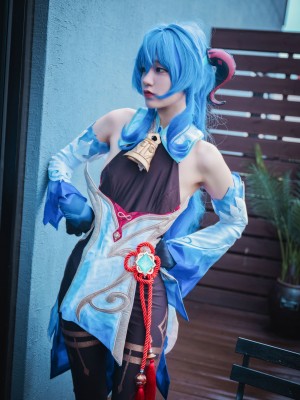 [BLUECAKE] Jenny (정제니) Vol.10 - Sleeping with Ganyu_040