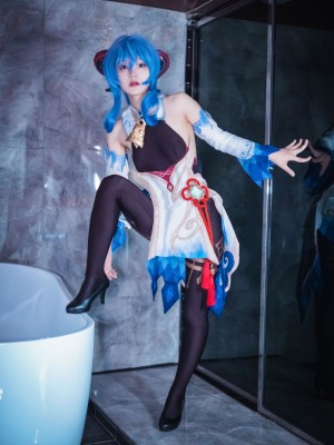 [BLUECAKE] Jenny (정제니) Vol.10 - Sleeping with Ganyu_021