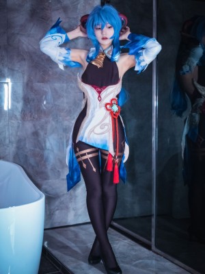 [BLUECAKE] Jenny (정제니) Vol.10 - Sleeping with Ganyu_024