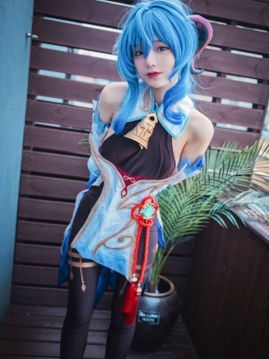 [BLUECAKE] Jenny (정제니) Vol.10 - Sleeping with Ganyu_035