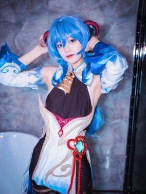 [BLUECAKE] Jenny (정제니) Vol.10 - Sleeping with Ganyu_008