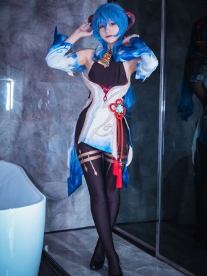 [BLUECAKE] Jenny (정제니) Vol.10 - Sleeping with Ganyu_022