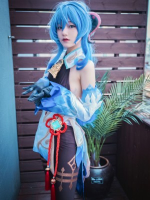 [BLUECAKE] Jenny (정제니) Vol.10 - Sleeping with Ganyu_034