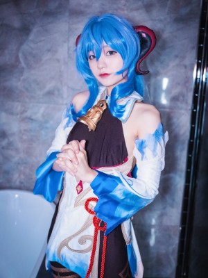 [BLUECAKE] Jenny (정제니) Vol.10 - Sleeping with Ganyu_009