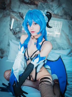 [BLUECAKE] Jenny (정제니) Vol.10 - Sleeping with Ganyu_092