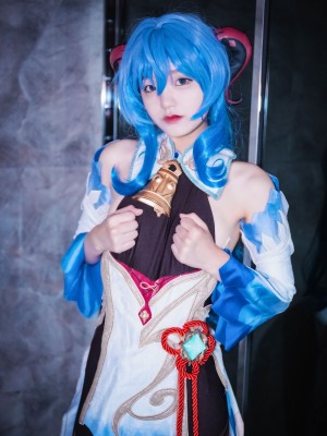 [BLUECAKE] Jenny (정제니) Vol.10 - Sleeping with Ganyu_005