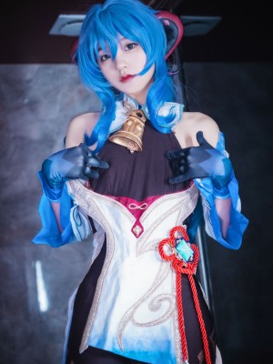 [BLUECAKE] Jenny (정제니) Vol.10 - Sleeping with Ganyu_026