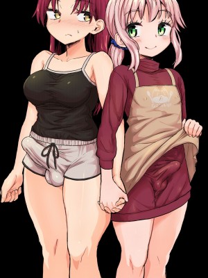 [蒟蒻鍋 (magifuro蒟蒻)] ふたなり娘と男の娘がイチャラブする話_16