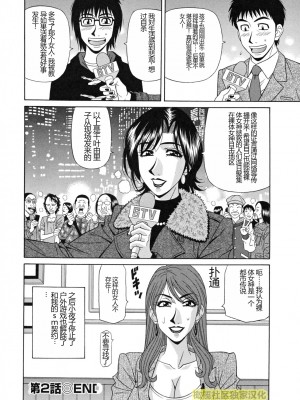 (橄榄社汉化) [尾崎晶] 人妻アナウンサー ナマ本番_044