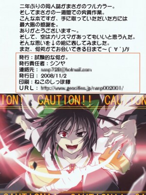 [試験的な何か。 (シンヤ)] フュージョンしましょ! (東方Project)_14