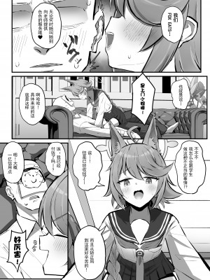 (ブルーマーケット8) [さかえてないです。 (さかえ)] FOX EATSでーす (ブルーアーカ) [中国翻訳]_04