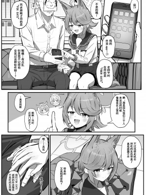 (ブルーマーケット8) [さかえてないです。 (さかえ)] FOX EATSでーす (ブルーアーカ) [中国翻訳]_03