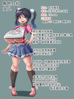 [もくぎゅうたん。 (涼御夜)] ふたなり娘のデカ尻ママNTR日記 [觀樂出资X真不可视漢化]_002