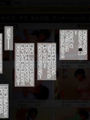 [たけし] 小型カメラで妹を盗撮したら_117