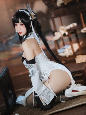 焖焖碳 碧蓝航线 鎮海 白黑礼服_18