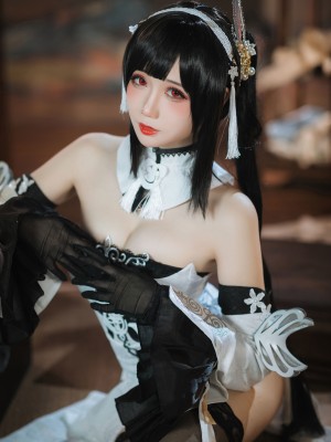 焖焖碳 碧蓝航线 鎮海 白黑礼服_19