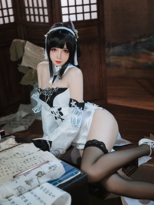 焖焖碳 碧蓝航线 鎮海 白黑礼服_11