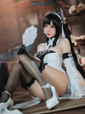 焖焖碳 碧蓝航线 鎮海 白黑礼服_20