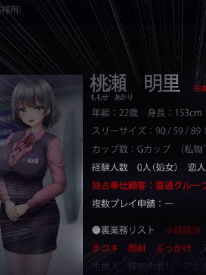 [涙目しずく (とりから)] 大手銀行のドスケベ裏業務〜女子銀行員達は得意先の重役にヤラレ放題…!!_066