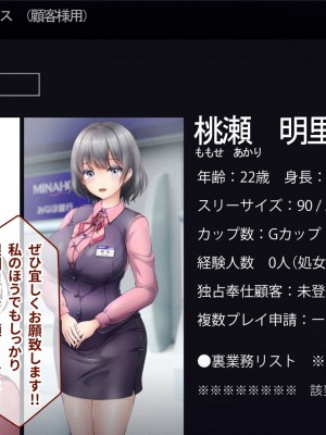 [涙目しずく (とりから)] 大手銀行のドスケベ裏業務〜女子銀行員達は得意先の重役にヤラレ放題…!!_065