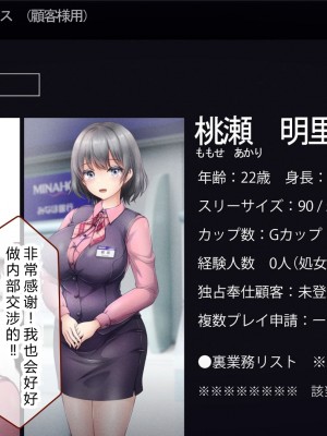 [涙目しずく] 大手銀行のドスケベ裏業務〜女子銀行員達は得意先の重役にヤラレ放題…!!〜 [中国翻訳]_065