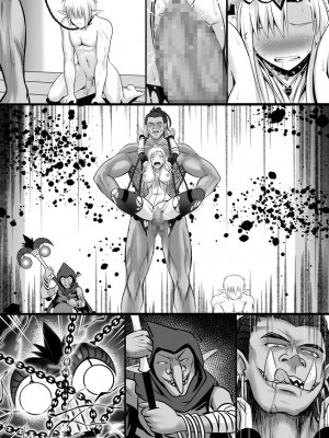 [Circle HO (ヘンタイオジサン、TRW18)] 神聖王国の堕落 オークに敗北改変されたエルフたち [中国語]_103