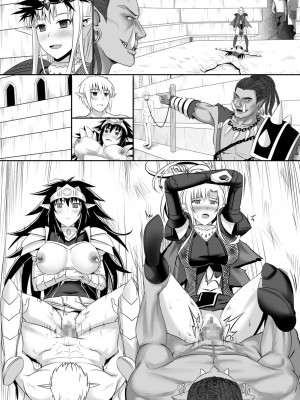 [Circle HO (ヘンタイオジサン、TRW18)] 神聖王国の堕落 オークに敗北改変されたエルフたち [中国語]_126