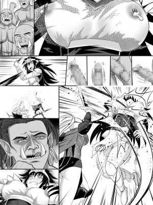 [Circle HO (ヘンタイオジサン、TRW18)] 神聖王国の堕落 オークに敗北改変されたエルフたち [中国語]_125