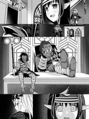 [Circle HO (ヘンタイオジサン、TRW18)] 神聖王国の堕落 オークに敗北改変されたエルフたち [中国語]_108